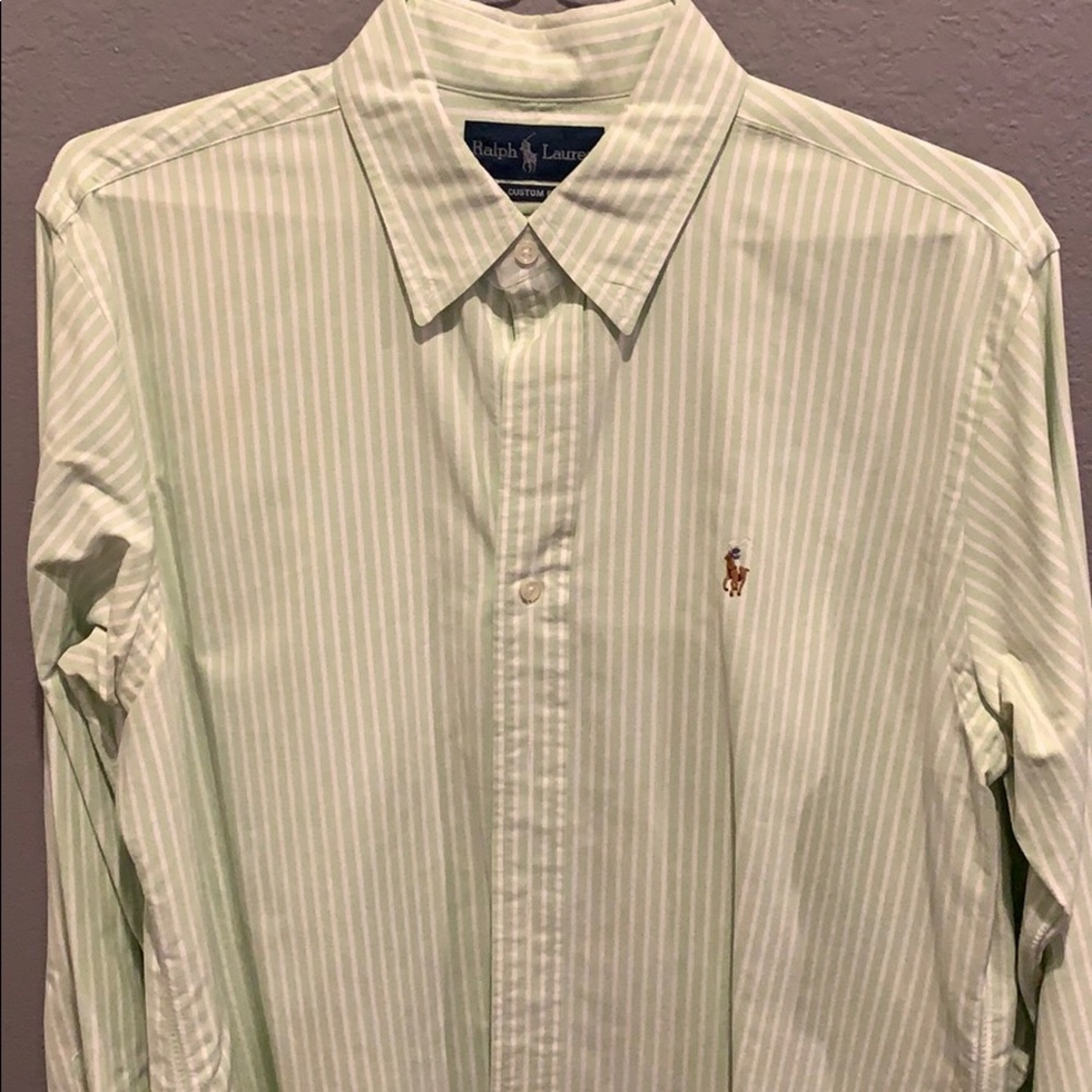 Polo Ralph Lauren - Striped Button Down - Green